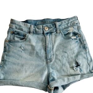 American Eagle size 6 Jean Shorts with holes.  Next level stretch!  Bundle?